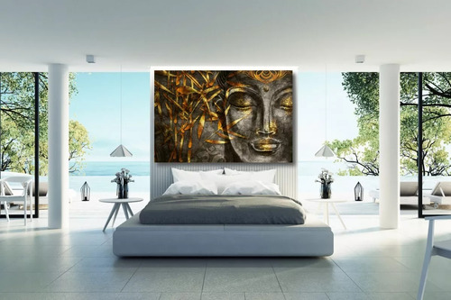 Cuadro-buda-moderno,decorativo 8 ,120 X 80 Cm-16k Resolución