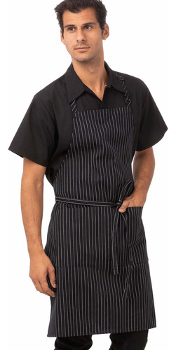 Delantal Chef Works Con Babero Unisex Bbh1