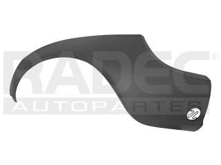 Fascia Trasera Ford Ka 1997-1998-1999-2000 Derecha Negra