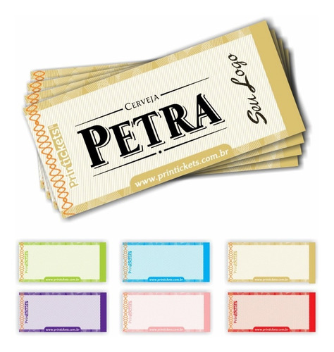 Imagem 3 de 6 de Ficha De Bar Para Eventos, Shows Bares - Pct 3000 Un