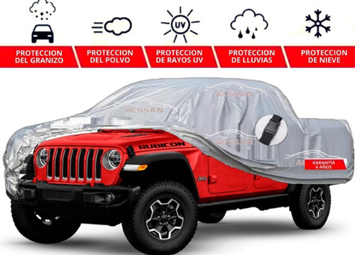 Cobertura Cubreauto Broche Jt Rubicon Sunrider 2022 A 2026
