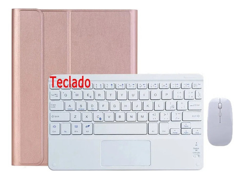 Funda Con Teclado Y Ratón For Samsung Galaxy Tab S7 Fe 12.4