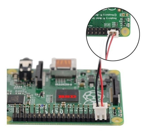 Kit Case Raspberry Model Pi 3 B Ou B+ + Cooler + Dissipadore