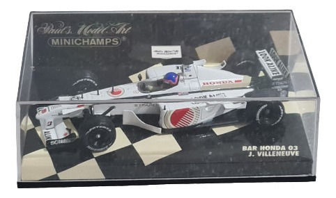 Formula 1 2001 Jacques Villeneuve Honda 03 Minichamps 1:43