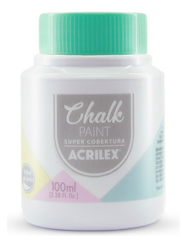 Pintura Chalk Paint 100ml Acrilex Pintura Tiza