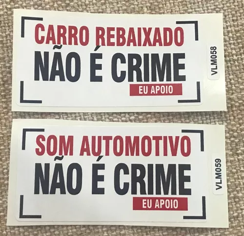 Carros rebaixados e som automotivo nao e crime