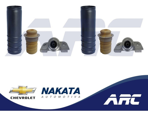 Par Amortecedor Traseiro Spin 2018 2019 2020 Nakata + Kit