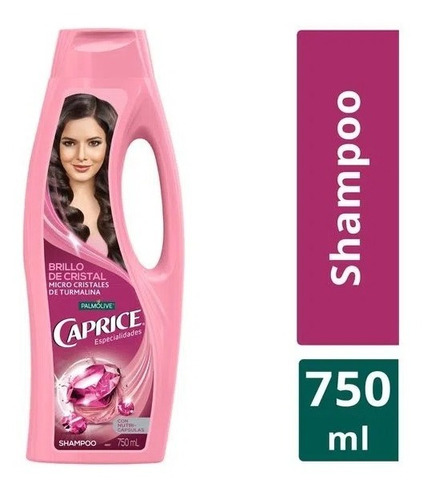 Shampoo Caprice Especialidades Brillo De Cristal 750 Ml
