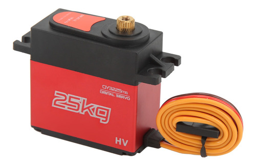 Servomotor Digital De 25 Kg, Engranaje Metálico Impermeable,