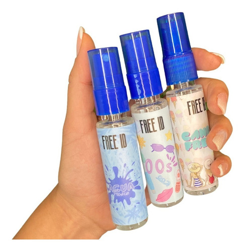 Set X3 Perfumes Indie 30ml C/u Azul - Free Id