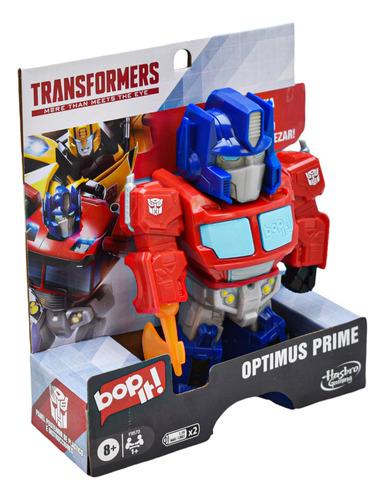 Bop It Optimus Prime Juego De Mesa Hasbro Gaming Transformer