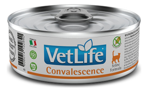 Alimento Umido P/gatos Vet Life Convalescence 85g 