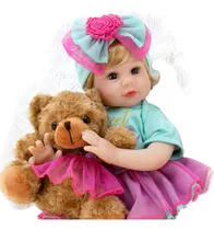 Comprar Bebea Reborn Silicona Juguetes Niñas Recién Nacida Original