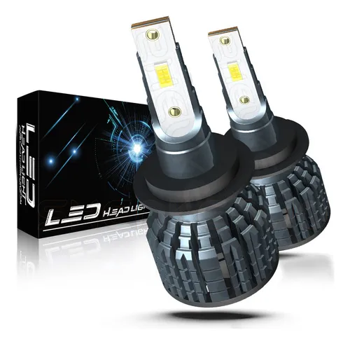 Kit De Faros Led H7 For Yamaha Yzf-r6 03-14 Yzf-r6s 06-09