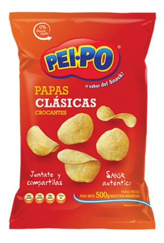 Papas Fritas Clasicas Peipo X500g - Cotillón Waf