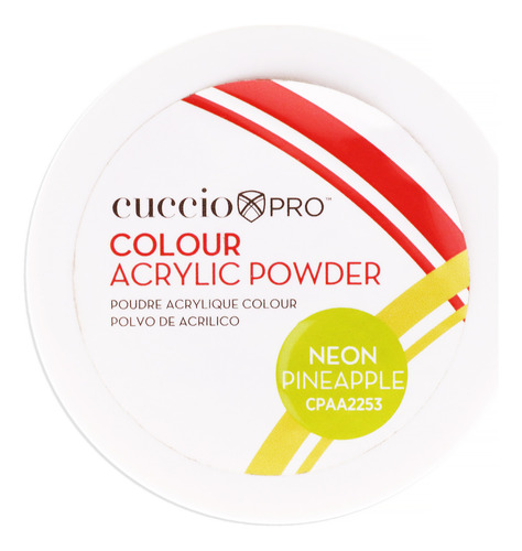 Polvo Acrílico Cuccio Pro Neon Pineapple 45g