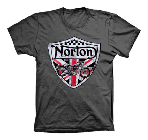 Remeras Motos Norton Retro Vintage Garage Algodon