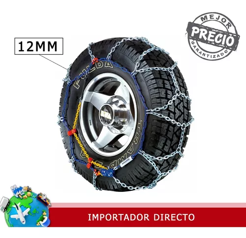 enchufe insondable busto Juego Cadenas Nieve Barro Rueda Renault Duster 12mm | Envío gratis