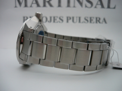 Seiko Prospex Samurai Diver Automatico Srpf01 Fotos Reales Acero Cepillado Azul/marrón Azul