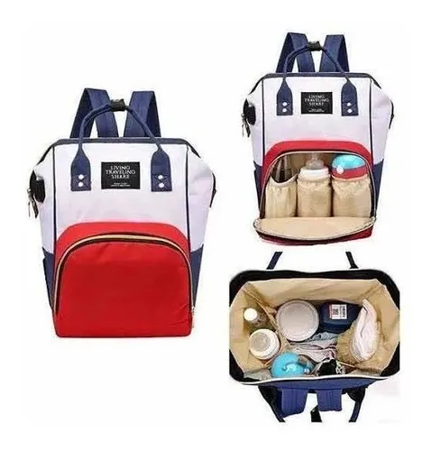 Mochila Pa alera Mama Bebe T rmica Impermeable Amplia Cuotas sin