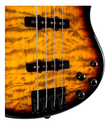 Contrabaixo Ibanez Gsr 280qa Tys Ativo 4 Cordas Cor Tys : Transparent Yellow Sunburst Orientação Da Mão Destro