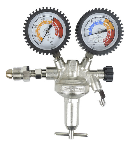 Regulador De Pressão De Nitrogênio 70 A 300 Bar Mastercool