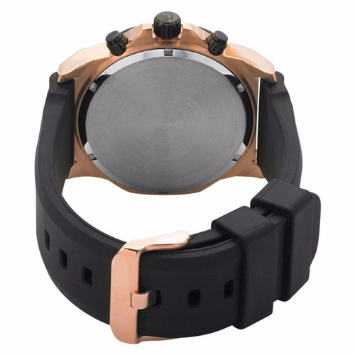 Imagen 4 de 6 de Reloj Bulova Hombre Marine Star Crono 98b104 Dorado Rosé