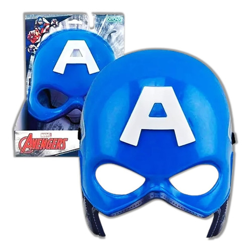 Mascara Luz Avengers Marvel Disfraz Infantil Ditoys Original