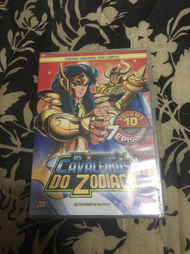 R$25 - Dvd Cavaleiros Do Zodíaco Original - No:10