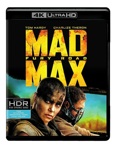 Blu Ray 4k Ultra Hd Mad Max Fury Road Original 