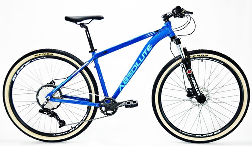 Bicicleta Aro 29 Absolute Nero 12v Susp C/ Trava Freios Hidr Cor Azul Tamanho do quadro 15