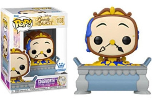 Funko Pop Disney La bella y la bestia - Exclusivo de Cogsworth 1138