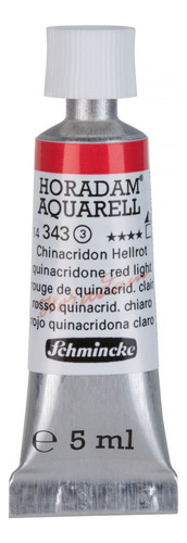 Tinta Aquarela Horadam Schmincke 5ml S3 343 Quinacridone Red