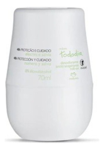 Natura Tododia Desodorante Roll-on Alecrim E Sálvia 70ml