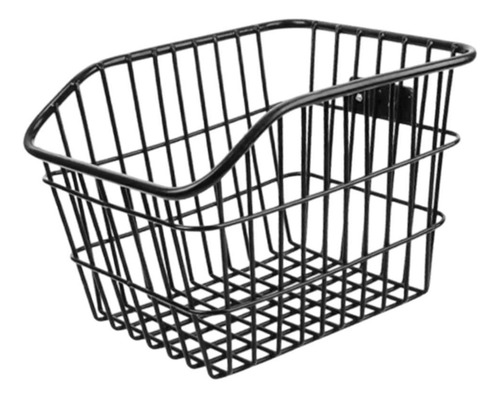Cesta Trasera Para Bicicleta Con Panel Reflectante, Marco