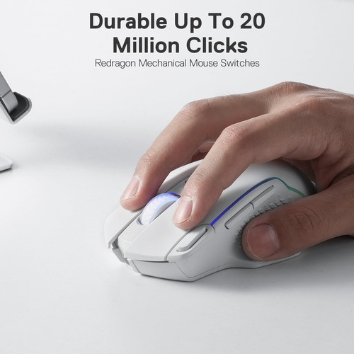 Mouse De Juego Inalámbrico Redragon M810 Pro, Tecla De Fuego