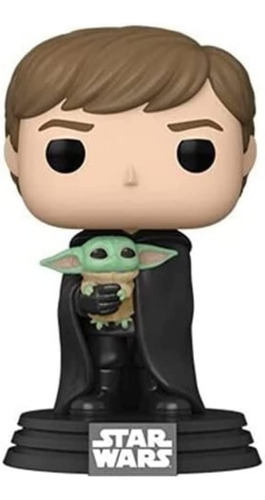 Imagen 2 de 2 de Funko Pop! Luke Skywalker Con Grogu Starwars The Mandalorian