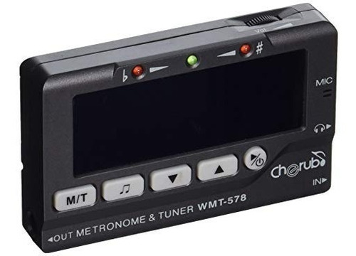 Metronomo Y Afinador Cherub Wmt-578