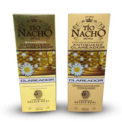 Kit Tio Nacho Shampoo + Condicionador Clareia Naturalmente