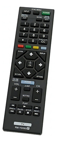 Rm-yd093 Reemplace El Control Remoto Rmyd093 Apto Para