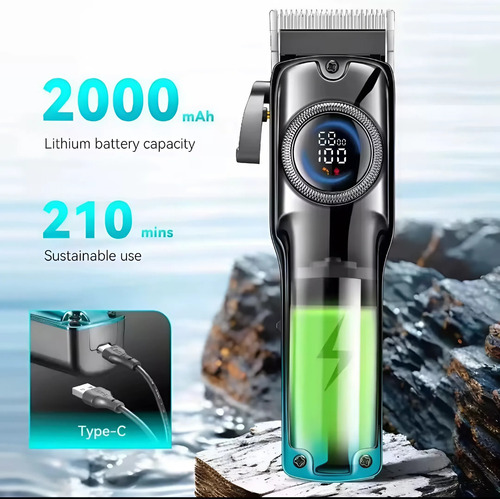 Maquina Para Cortar Pelo Inalambrica Usb-c K-9850 Accesorios