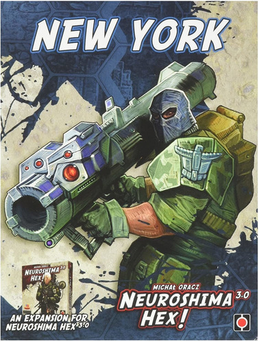 Neuroshima Hex 3.0 Nueva York Juego De Mesa