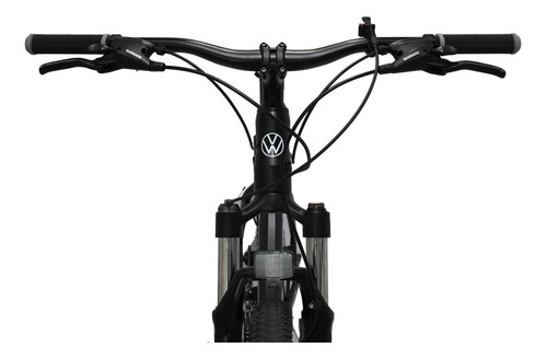 Mountain bike Volkswagen Highline R29 19.5 27v frenos de disco hidráulico cambios Shimano Altus color negro con pie de apoyo