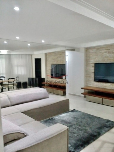 Imagem 1 de 11 de Apartamento Em Condomínio Padrão Para Venda No Bairro Tatuapé, 03 Dorm, 03 Suítes, 03 Vagas, 130,00 M². Lindo Apartamento, Totalmente Mobiliado, Com Cozinha Americana, Repleto De Armários. Oportunid