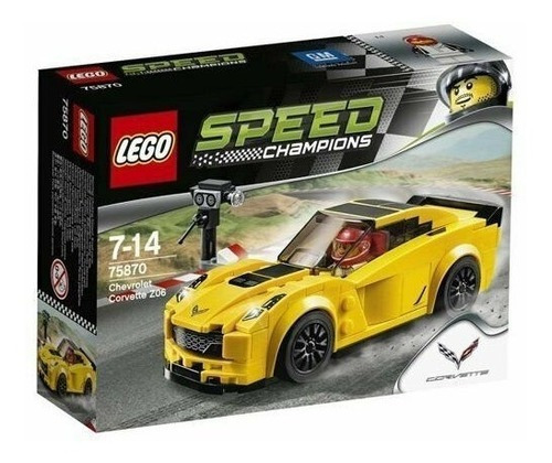Bloques para armar Lego Speed champion 75870 173 piezas