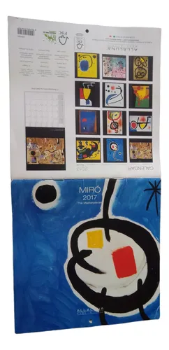Almanaque Calendario 2017 Miró Allaluna Italia X Caballito (Usado)