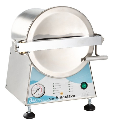 Imagem 1 de 4 de Mini Autoclave Silver 5 Litros Biotron C/registro Na Anvisa