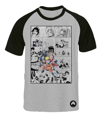 Remera Camiseta Manga Anime Team 7 - Naruto - Nika.mvd