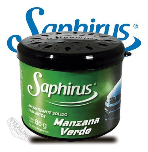 Saphirus | Lata / Latita Aromatizante | Manzana | Perfume