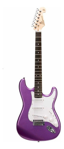Guitarra Sx Ed1 Strato Mpp Metallic Purple Com Bag